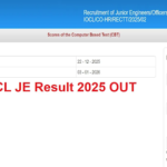 IOCL JE 2025 Result Announced