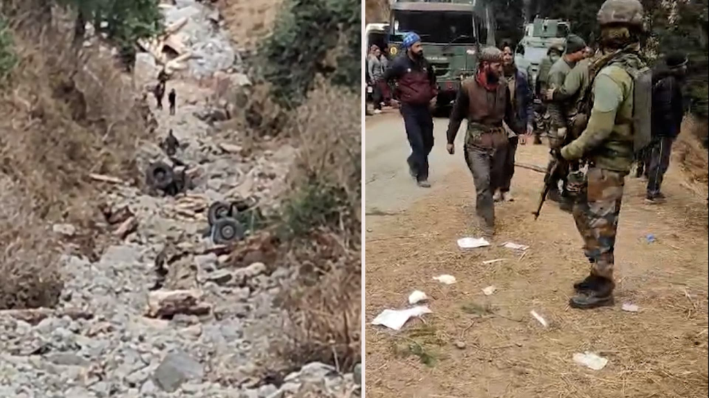 Tragic Accident In J&K’s Doda As Army Vehicle Plunges Into Gorge, 10 Dead