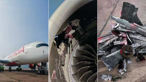 Air India New York-Bound Flight Grounded After Engine Damaged at Delhi Airport
